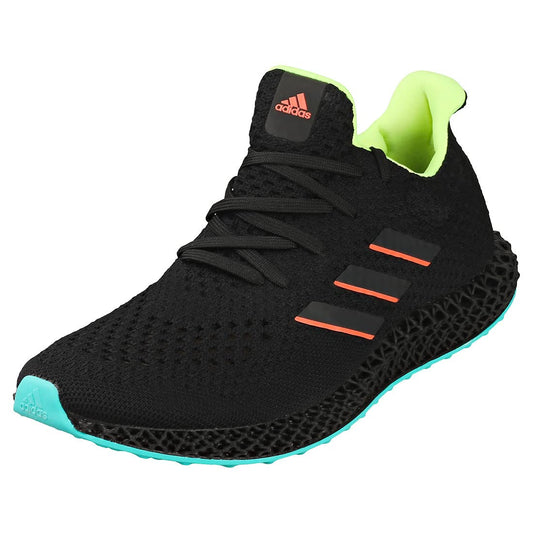 Adidas 4D Futurecraft Black Green Running Course Sneakers Mens Size US 10 NEW