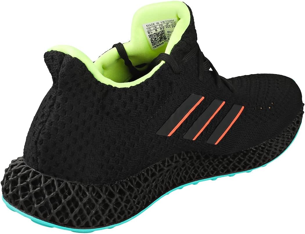 Adidas 4D Futurecraft Black Green Running Course Sneakers Mens Size US 10 NEW