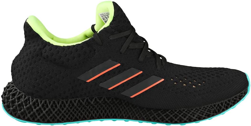Adidas 4D Futurecraft Black Green Running Course Sneakers Mens Size US 10 NEW
