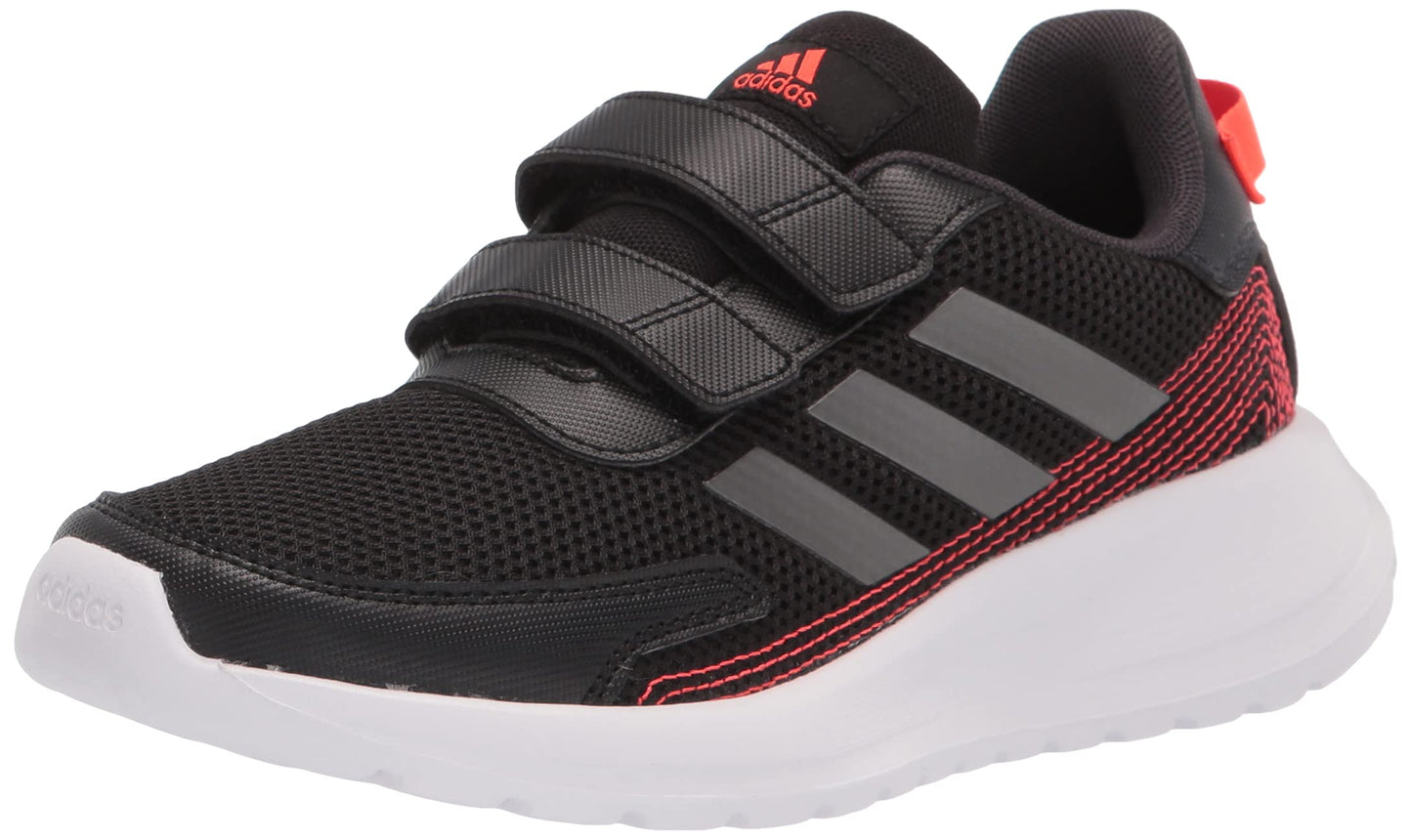 Adidas Trainers Tensaur Run C GZ2680 Black & Red Sneakers KIDS US 1 EU 32 NEW
