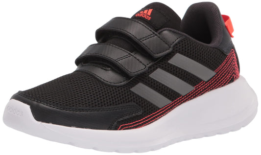 Adidas Trainers Tensaur Run C GZ2680 Black & Red Sneakers KIDS US 1 EU 32 NEW