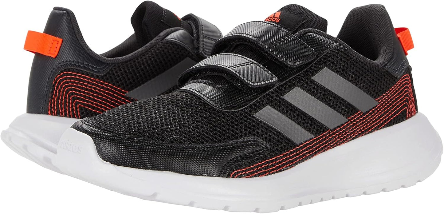 Adidas Trainers Tensaur Run C GZ2680 Black & Red Sneakers KIDS US 1 EU 32 NEW