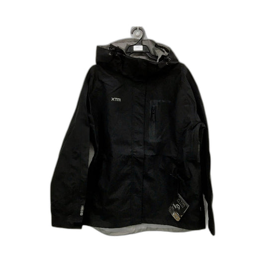 XTM Performance Womens Hooded Jacket Waterproof Windbreaker Black Size 12 NEW