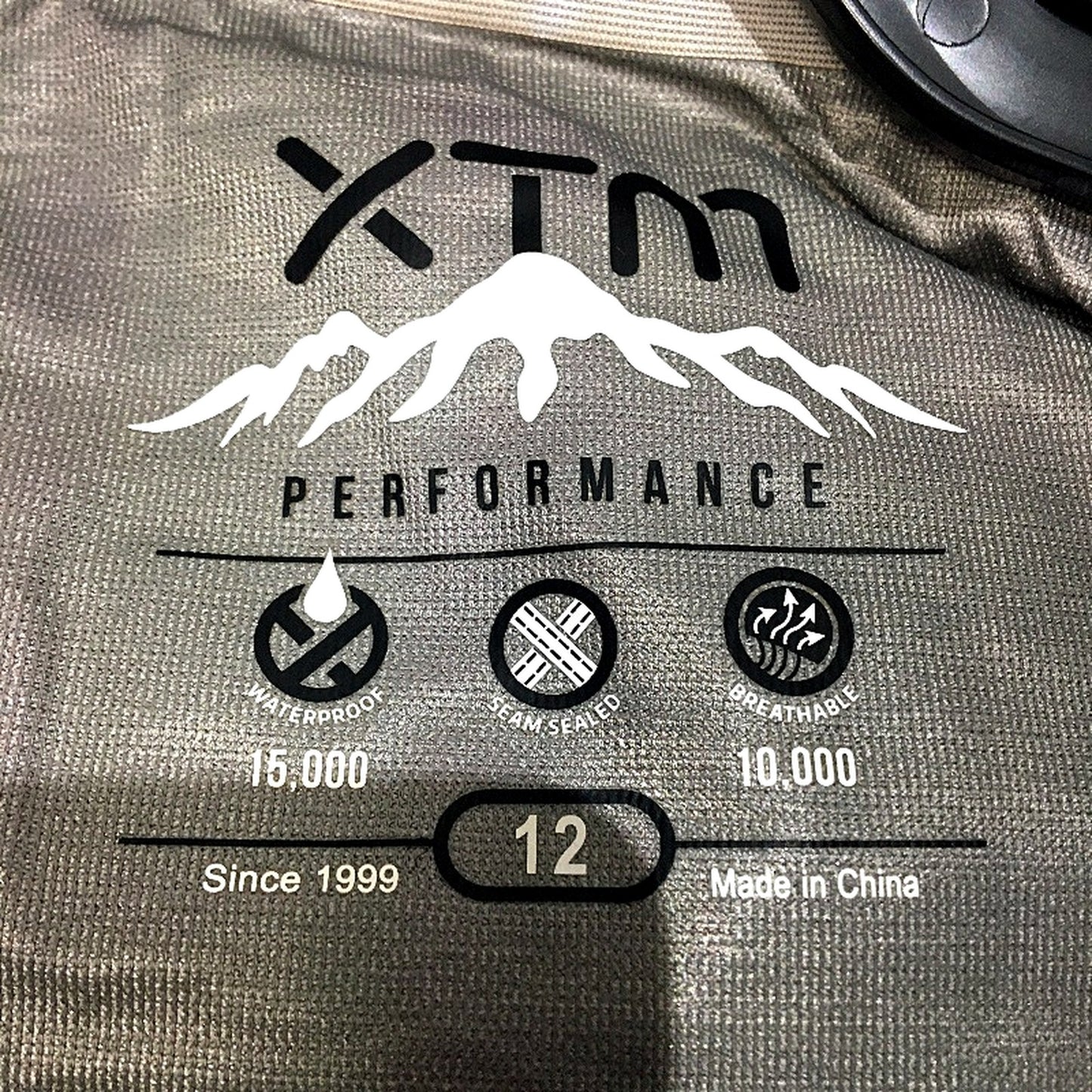 XTM Performance Womens Hooded Jacket Waterproof Windbreaker Black Size 12 NEW