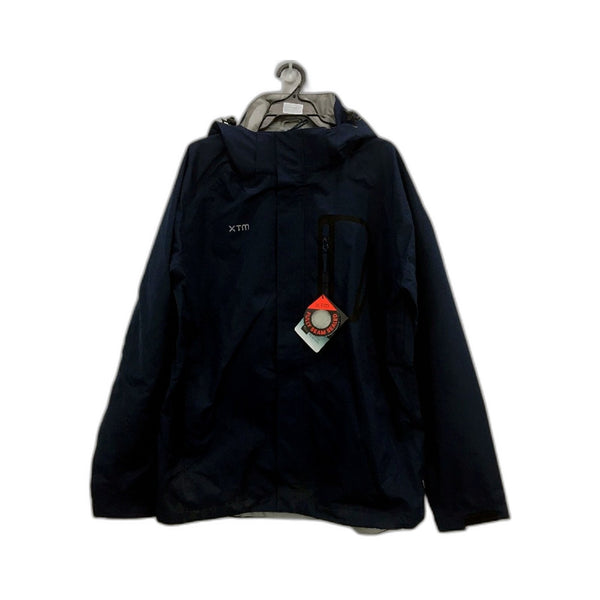 XTM Navy Kakadu Seam Sealed Waterproof Rain Jacket Hooded Coat Mens Size M NEW