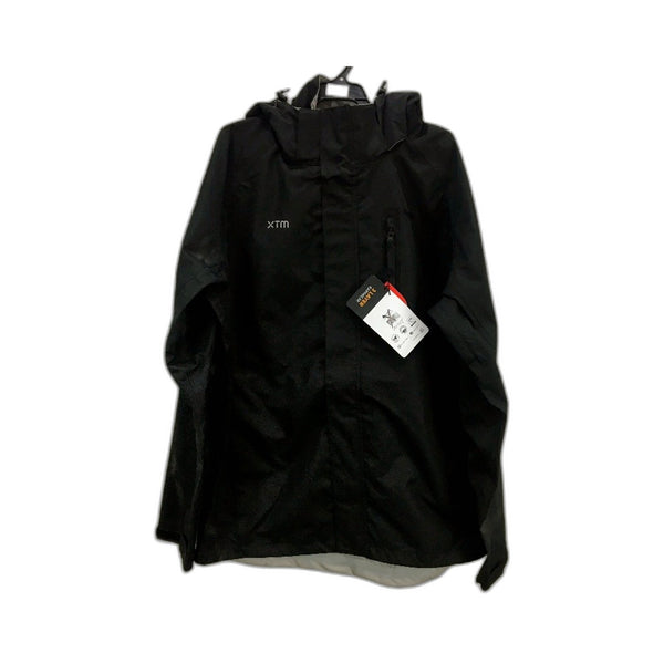XTM Black Kakadu Seam Sealed Waterproof Rain Jacket Hooded Coat Mens Sze XL NEW