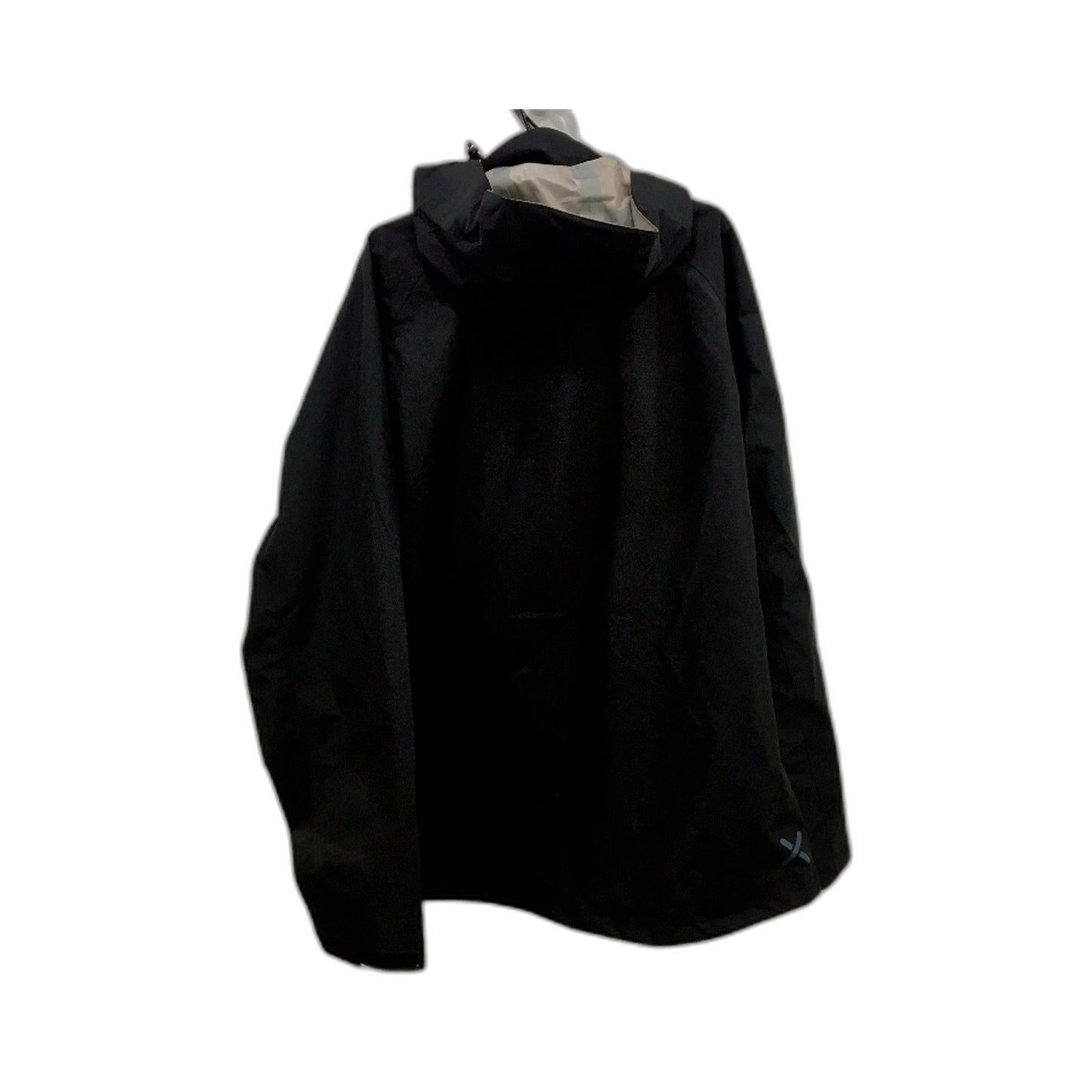 XTM Black Kakadu Seam Sealed Waterproof Rain Jacket Hooded Coat Mens Sze XL NEW