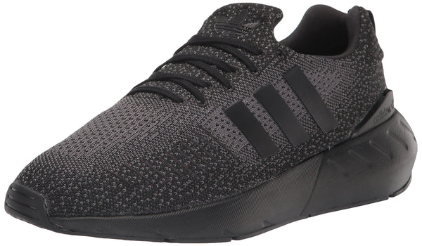 Adidas Originals Swift Run 22 Black Grey Fabric Sneakers Mens Size US 8 NEW