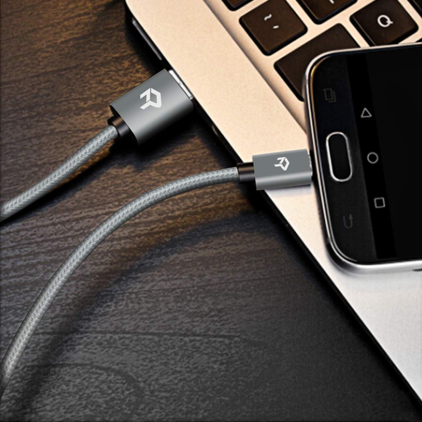 Rankie Micro USB Cables USB Cable High Speed Data Charging Nylon Braided 3 NEW