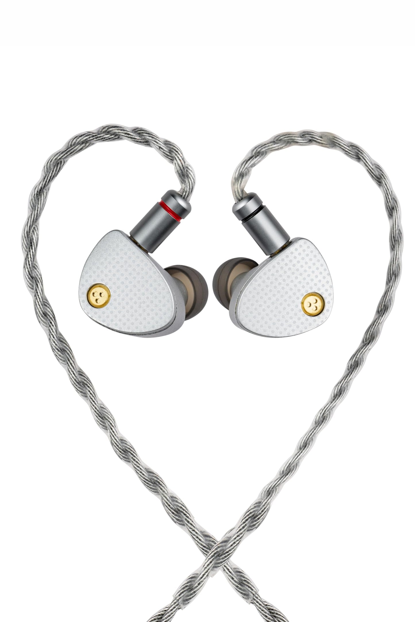 Moondrop Aria 2 Premium Silver In-Ear Headphones for Immersive Audio DEMO