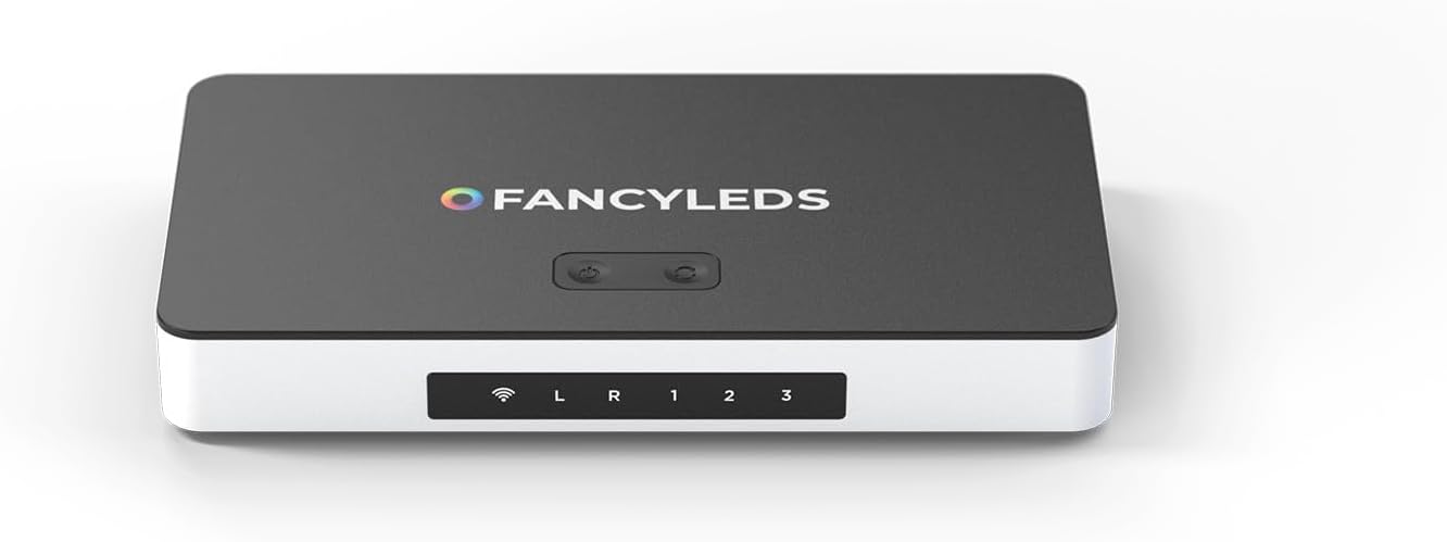 Fancy LEDs 4K 120Hz HDMI 2.1 Sync Box with 3 Ports - White Home Cinema TV DEMO