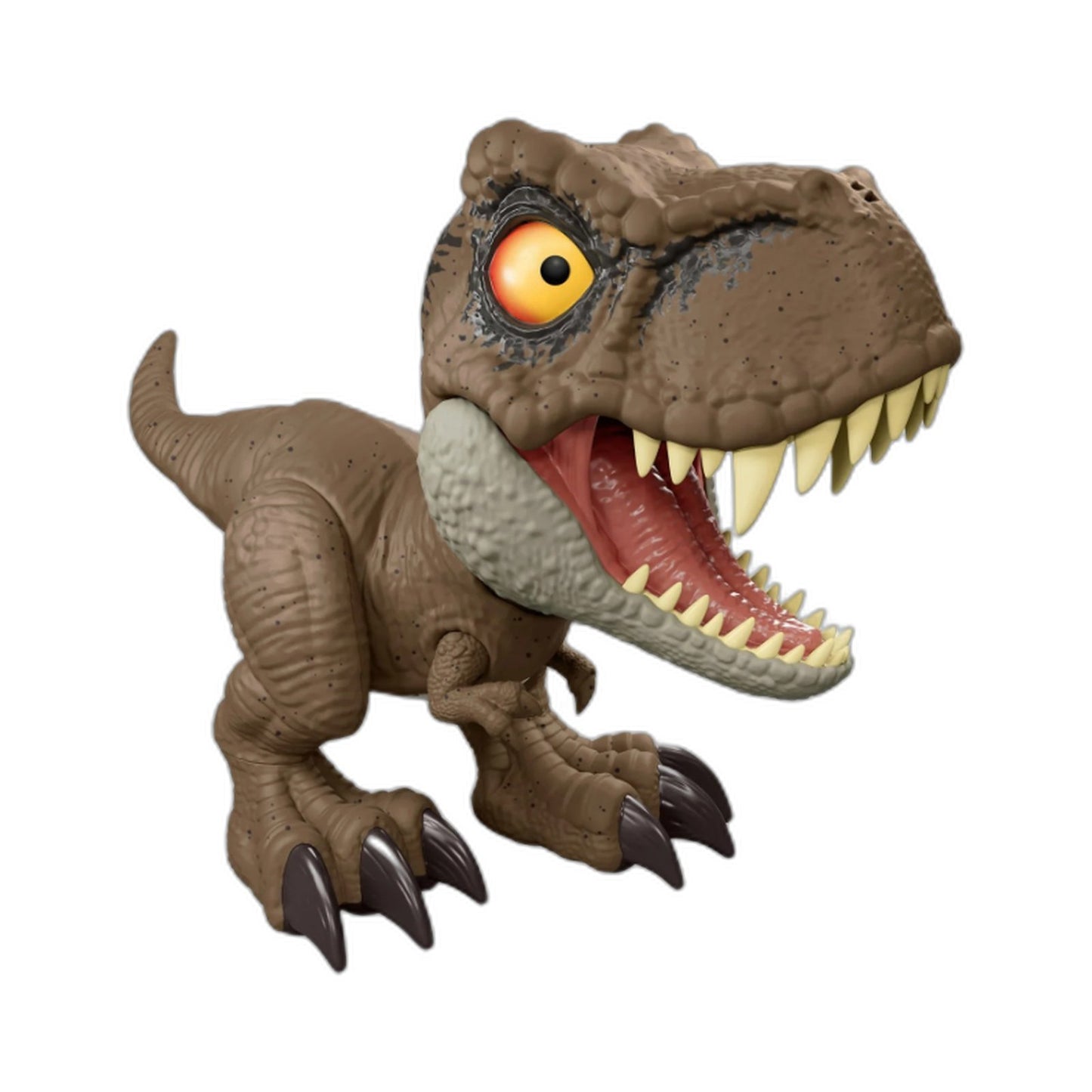 Jurassic World Roar Command Tyrannosaurus Rex Dinosaur Toy Gray Orange NEW