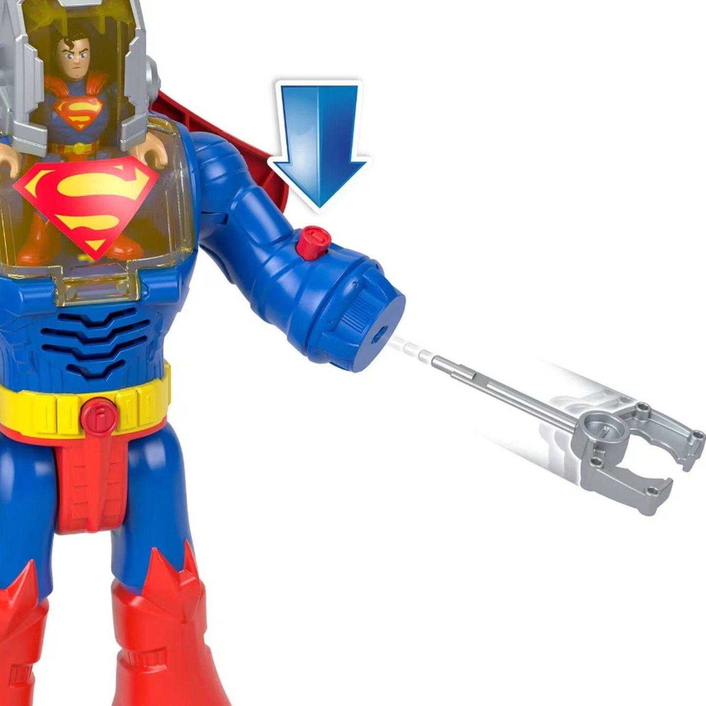 DC Super Friends Imaginext Superman Action Figure Toy Multi Color  NEW