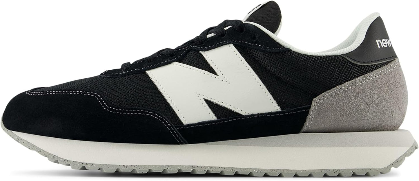 New Balance MS237LBK Lightweight 237 Trainer Sneakers for Athletic Mens US 8 NEW