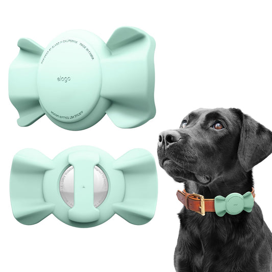 elago Mint Basic Collars Pet Collar Ribbon Case for Apple AirTag 1st & 2nd NEW