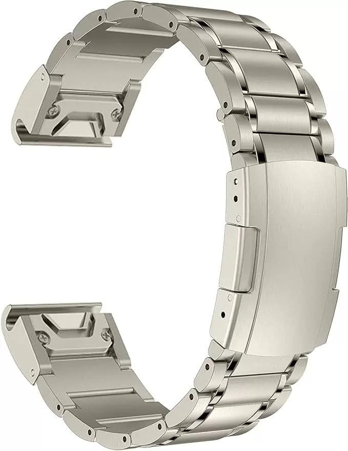YINIXIN Titanium Smartwatch Replacement Band Quick Release Metal Strap NEW