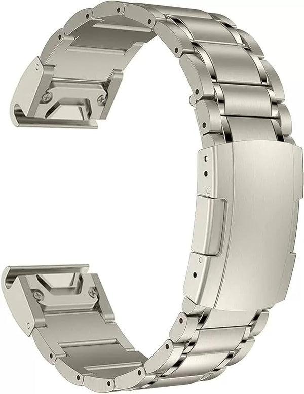 YINIXIN Titanium Smartwatch Replacement Band Quick Release Metal Strap NEW