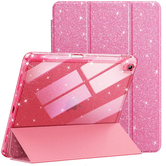 JETech Glitter Cases Sparkle Protective Case for 11th & 10th Gen iPad, Pink NEW