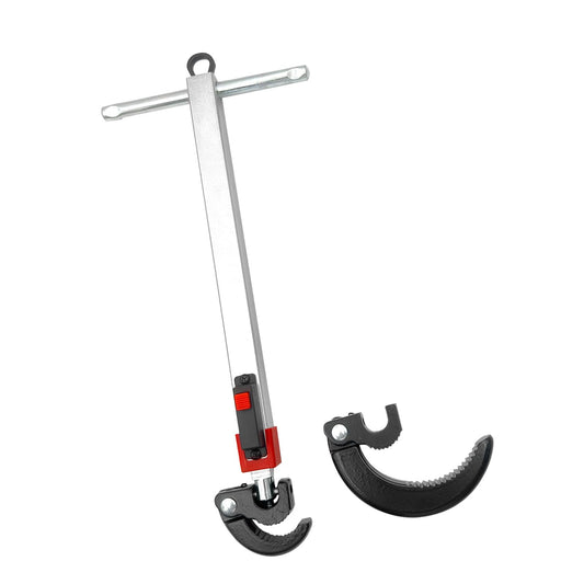 Telescoping Basin Wrench, Cr-V Steel Sink Faucet Wrenches, Adjustable DEMO
