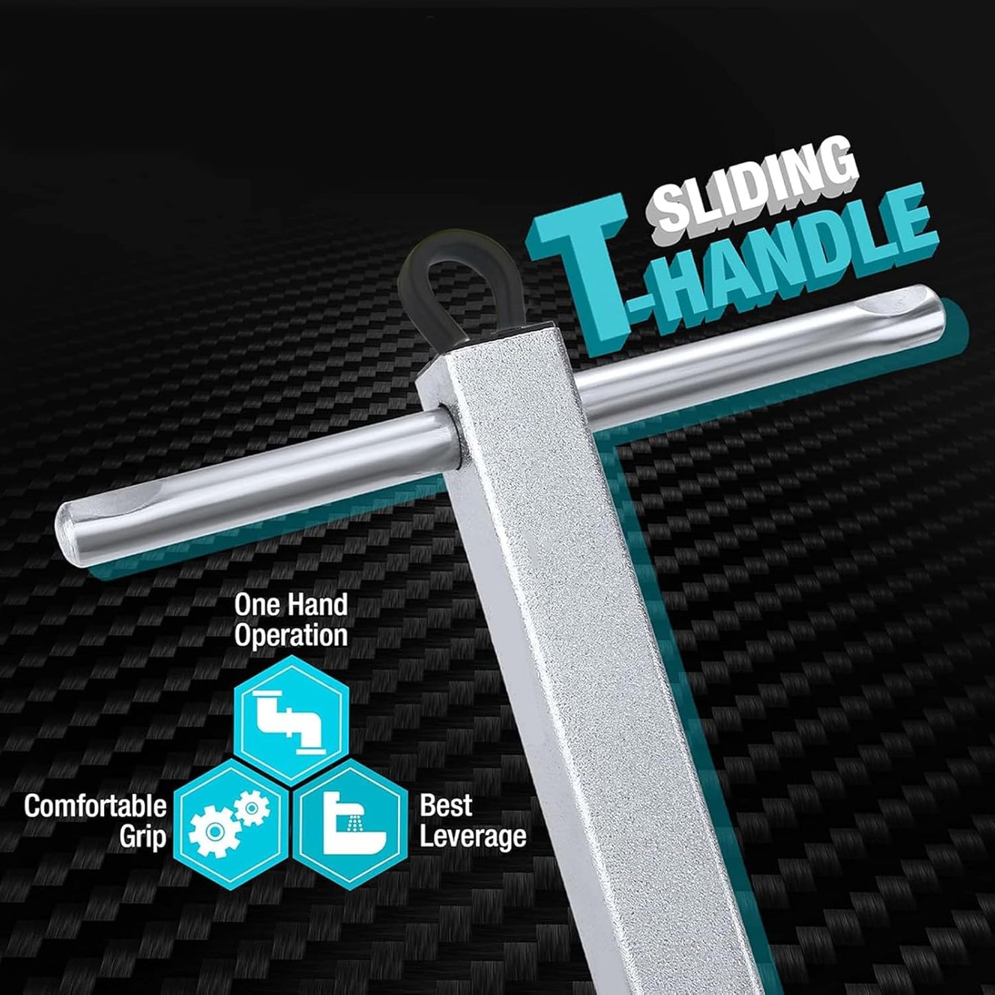 Telescoping Basin Wrench, Cr-V Steel Sink Faucet Wrenches, Adjustable DEMO