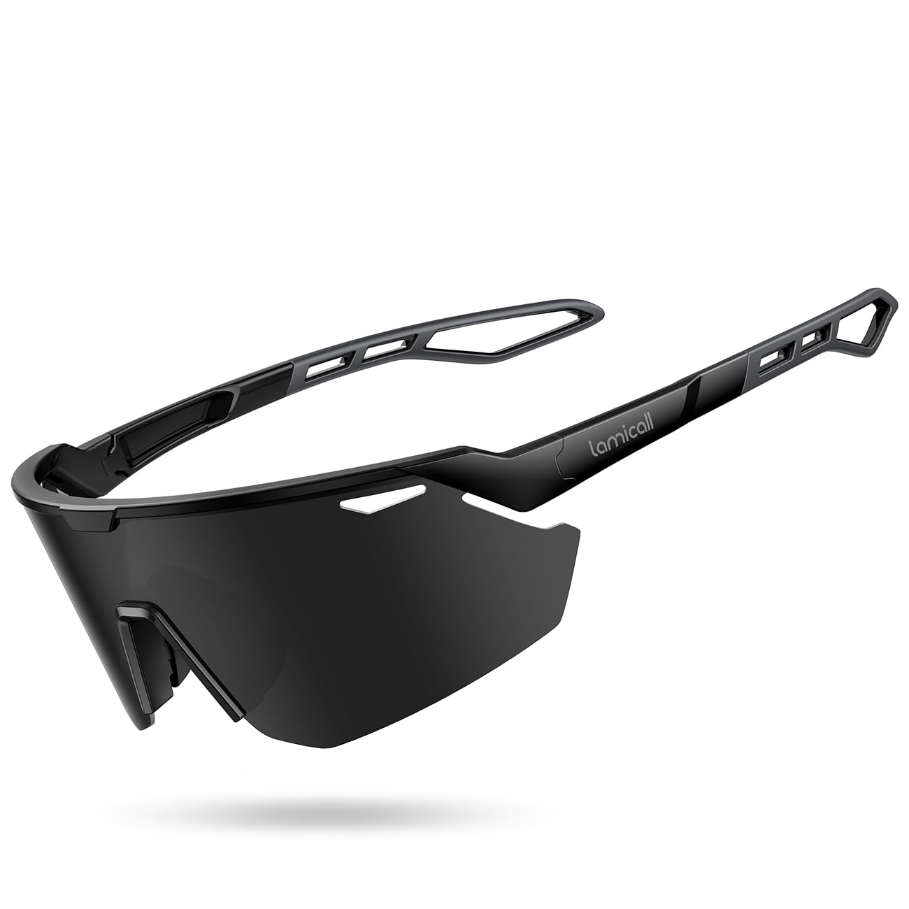 Lamicall Polarized Sports Sunglasses 99.9% UV400 Protection Glasses NEW