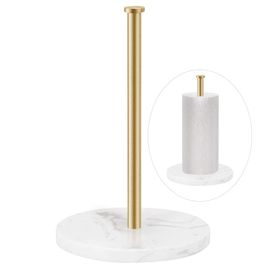 SEDISON Brushed Gold Paper Towel Holder Stand for Kitchen Countertop DEMO