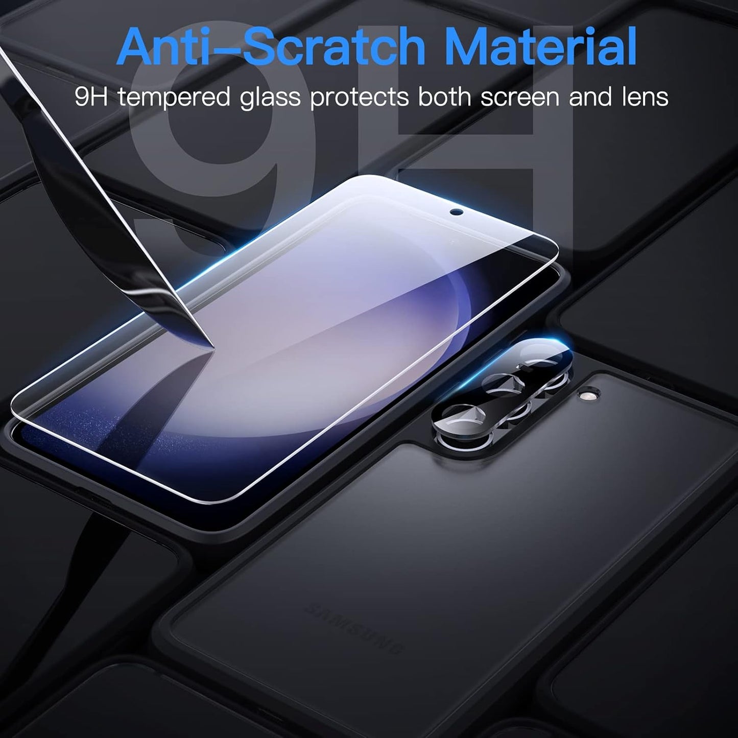 JETech Matte Basic Cases Case for Samsung Galaxy S23 5G 6.1-Inch with 2 NEW