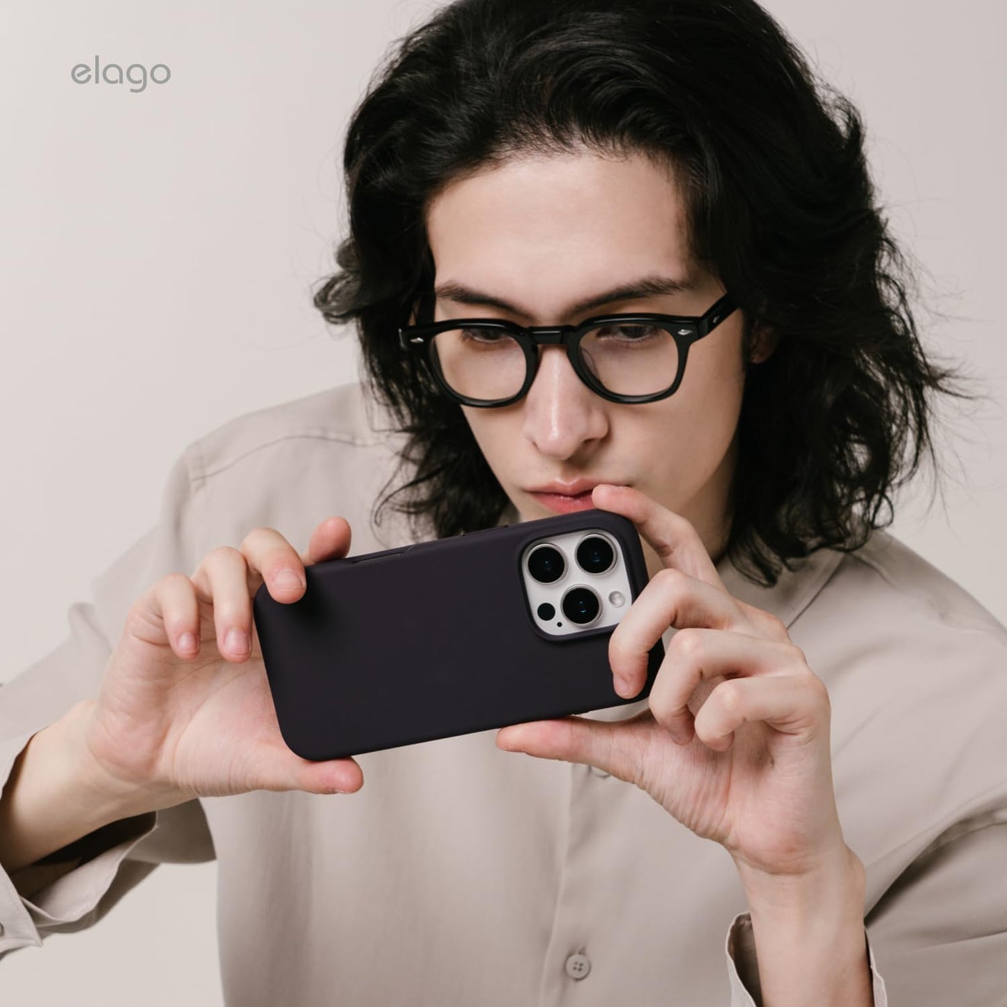 elago Premium Basic Cases Liquid Silicone Protective Case for iPhone 16 Pro NEW