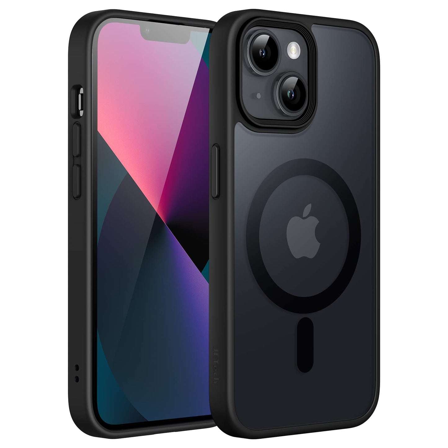 JETech Magnetic Basic Cases Case for iPhone 13 6.1-Inch Translucent NEW