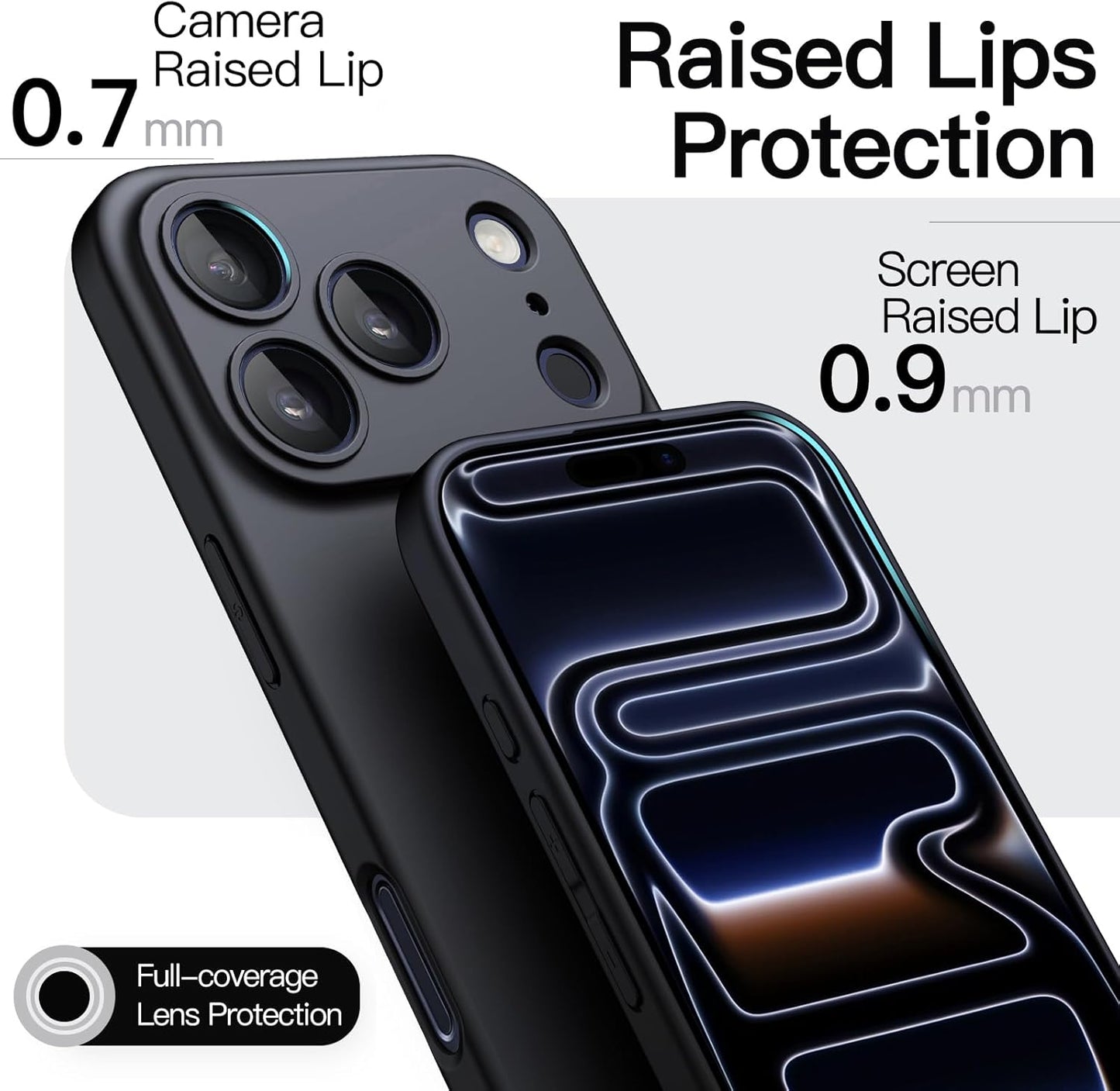 JETech Slim Basic Cases Case for iPhone 17 Pro Max 6.9-Inch Lightweight NEW