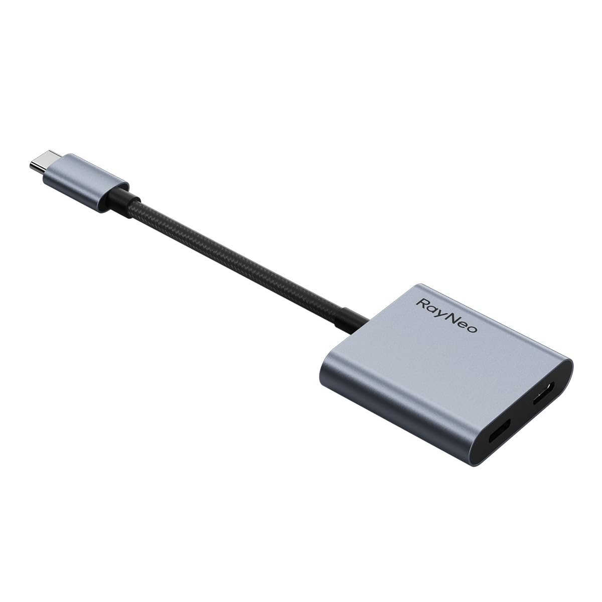 RayNeo USB-C to Glasses Charging Adapter - Charge and Play Hands-Free in DEMO