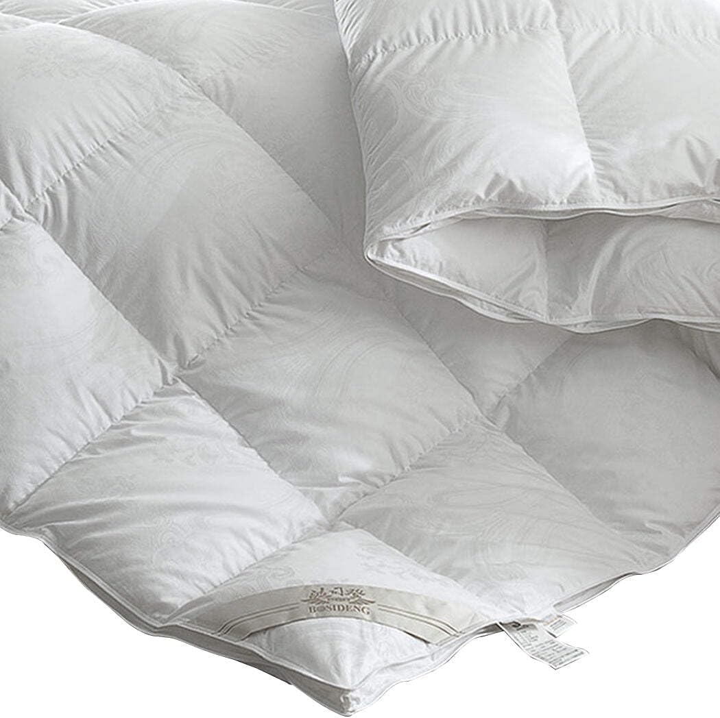 DREAMZ 500GSM Quilts Goose Down Feather Quilt Duvet Comforter Blanket Queen NEW