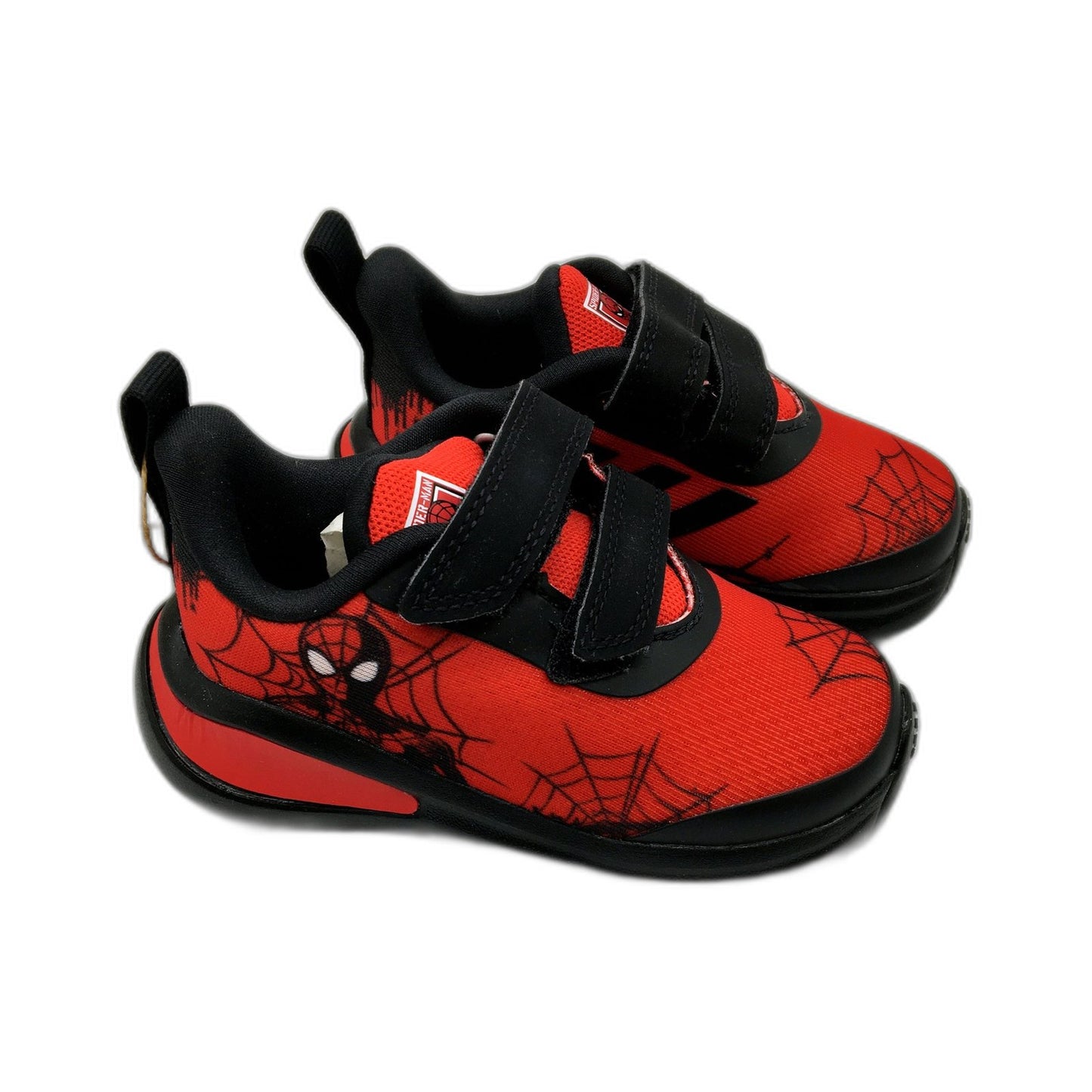 Adidas Marve Spider-Man Fortarun Running Shoes Red & Black KIDS US 5.5K EU21 NEW