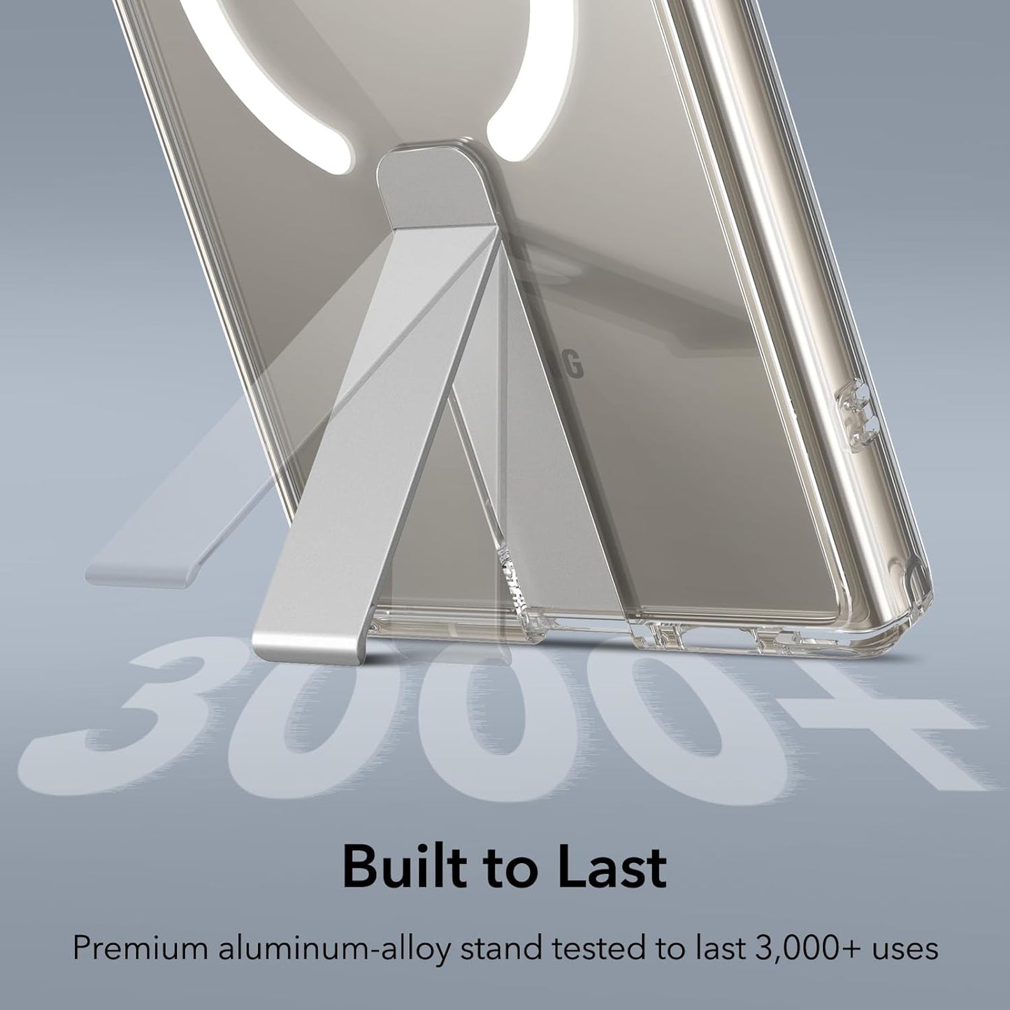 ESR Clear Basic Protective Case for Samsung Galaxy S24 Ultra with Kickstand NEW