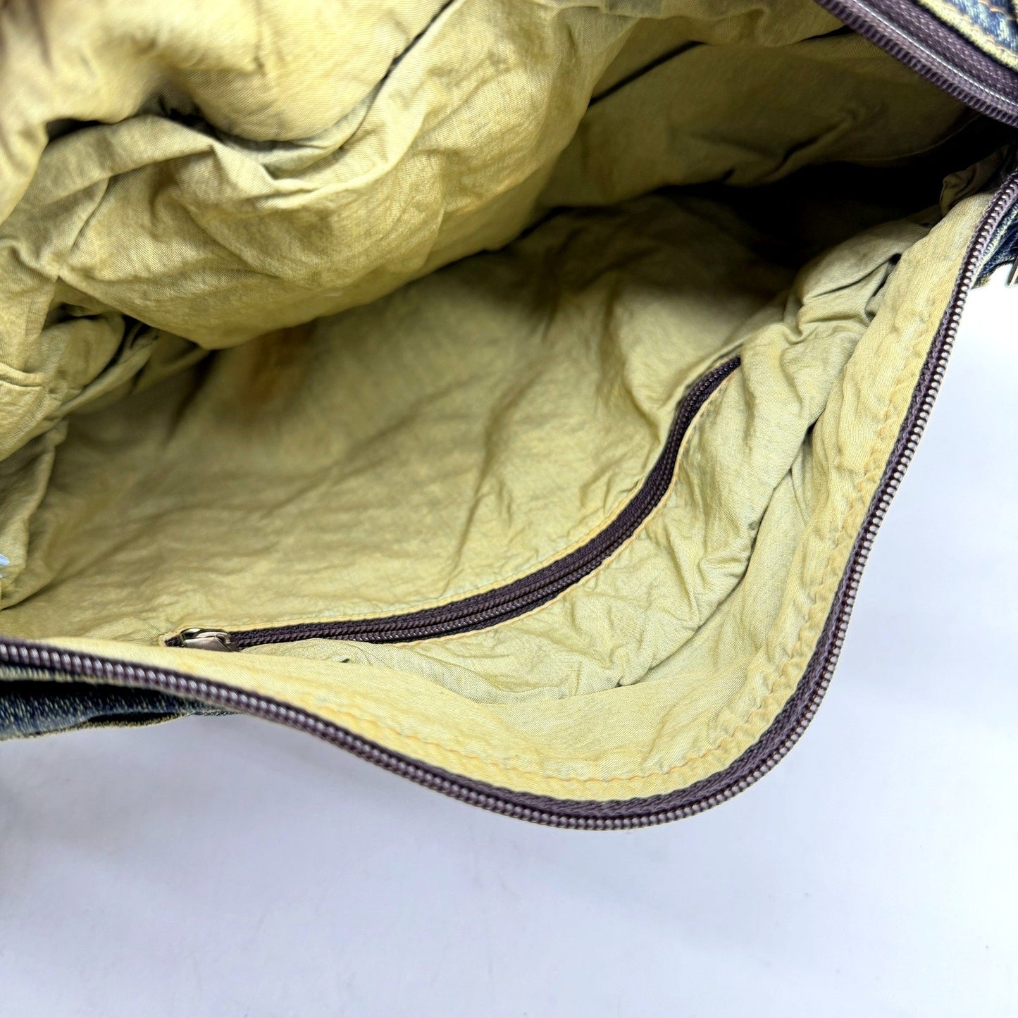 Amigo Denim House Unisex Dark Faded Shoulder Bag for Daily Wear NEW