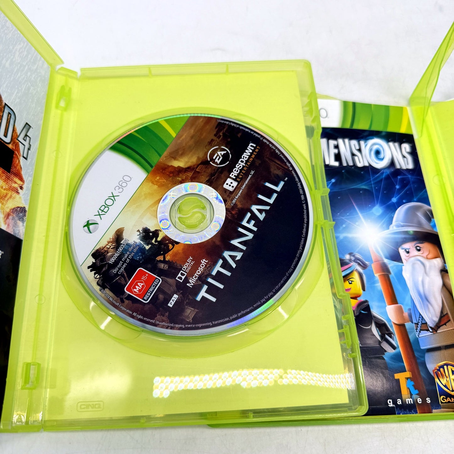 Xbox 360 6-Piece Video Games Bundle Including Lego, Titanfall, GTA 4, NBA Live