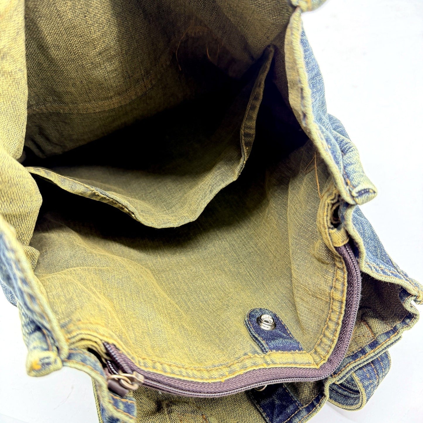 Faded Unisex Denim Recycled Eco-Friendly Tote Bag by Amigo Denim House NEW