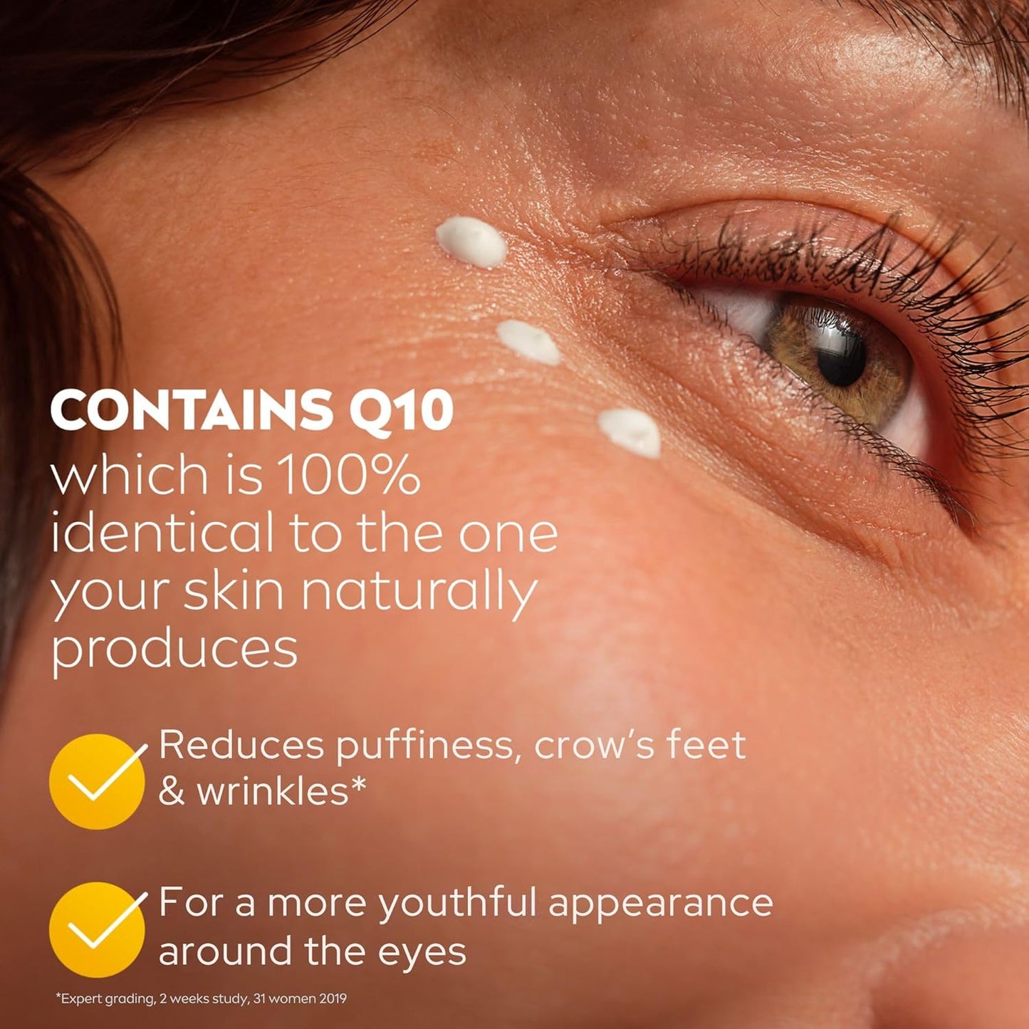NIVEA Q10 Cream Anti-Wrinkle Eye Cream Enriched with & Creatine Firming NEW