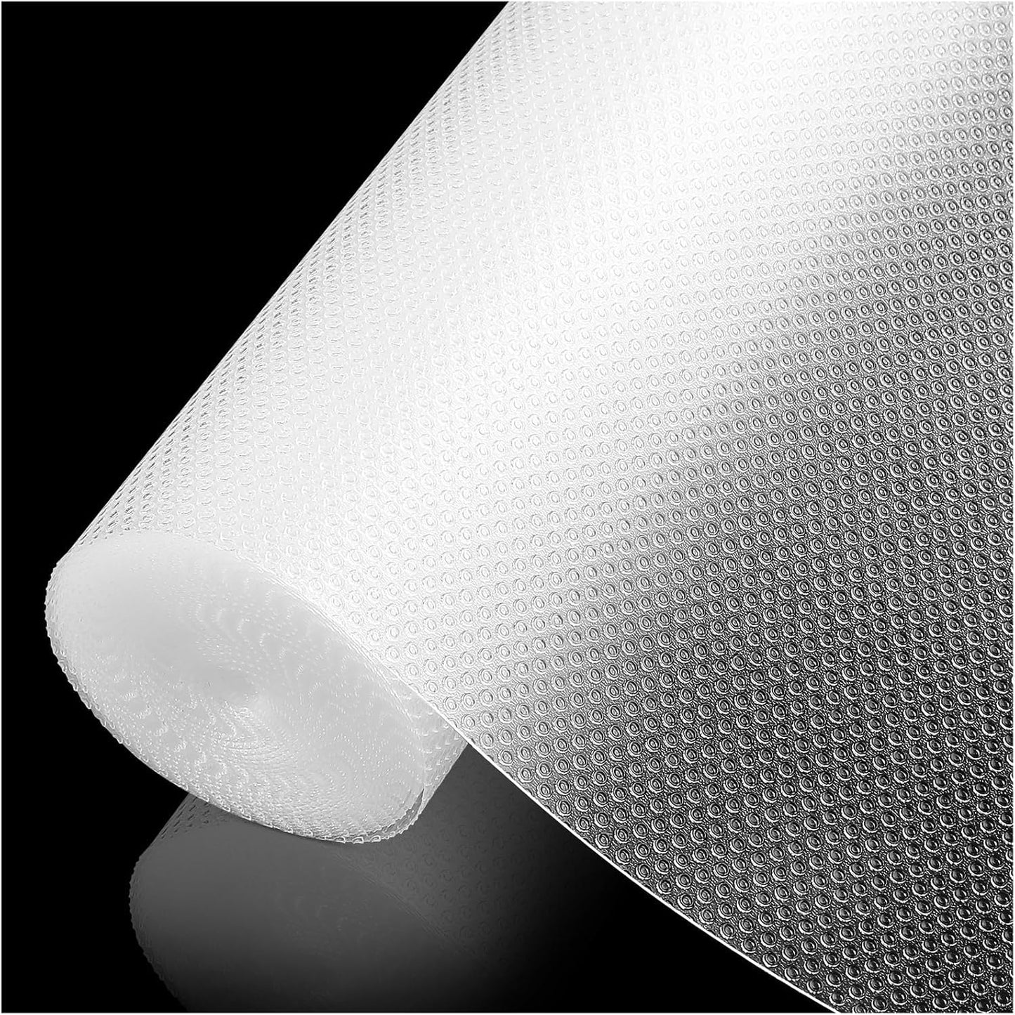 WinkleStar Clear Plastic Shelf Liner 60cm x 500cm Kitchen Storage NEW
