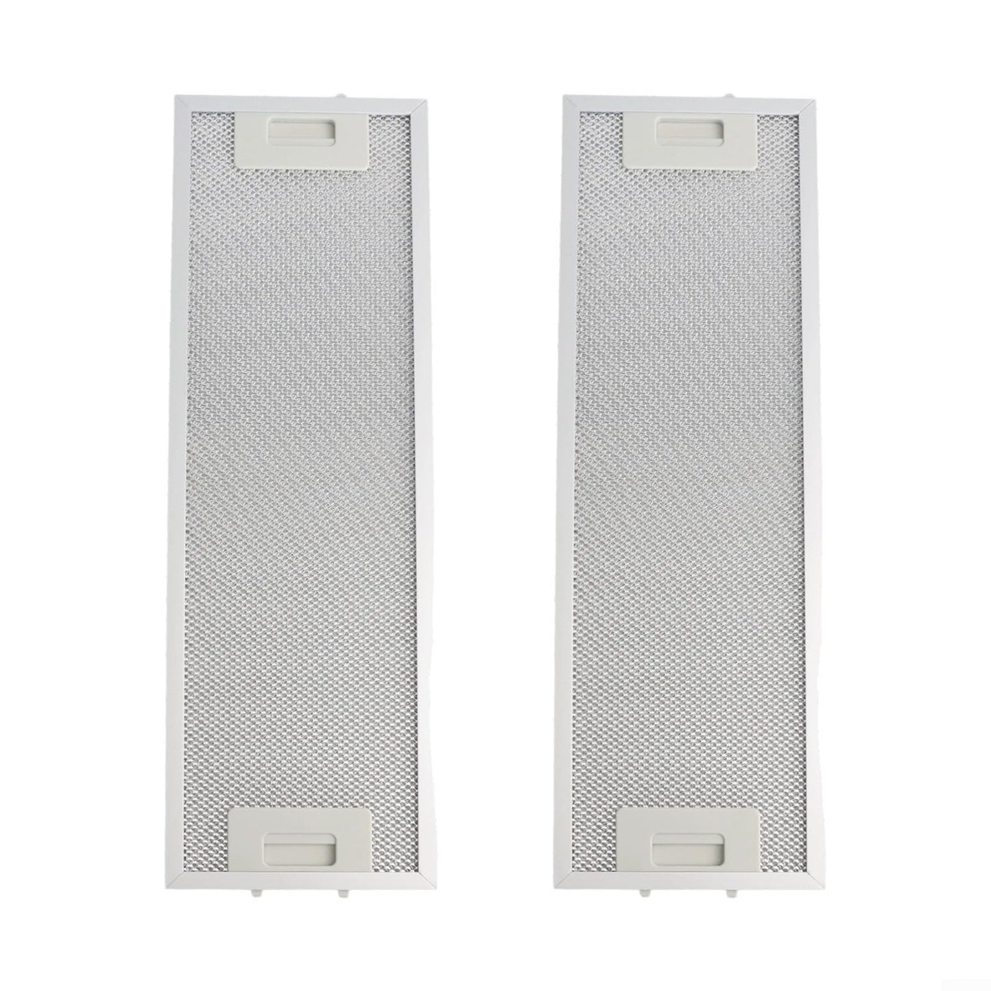 AcbbMNS 2-Piece Replacement Silver Range Hood Filters 525 x 162 x 9mm NEW