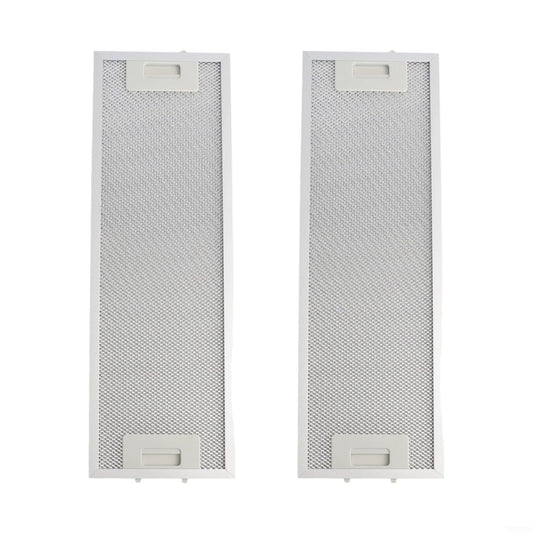 AcbbMNS 2-Piece Replacement Silver Range Hood Filters 525 x 162 x 9mm NEW