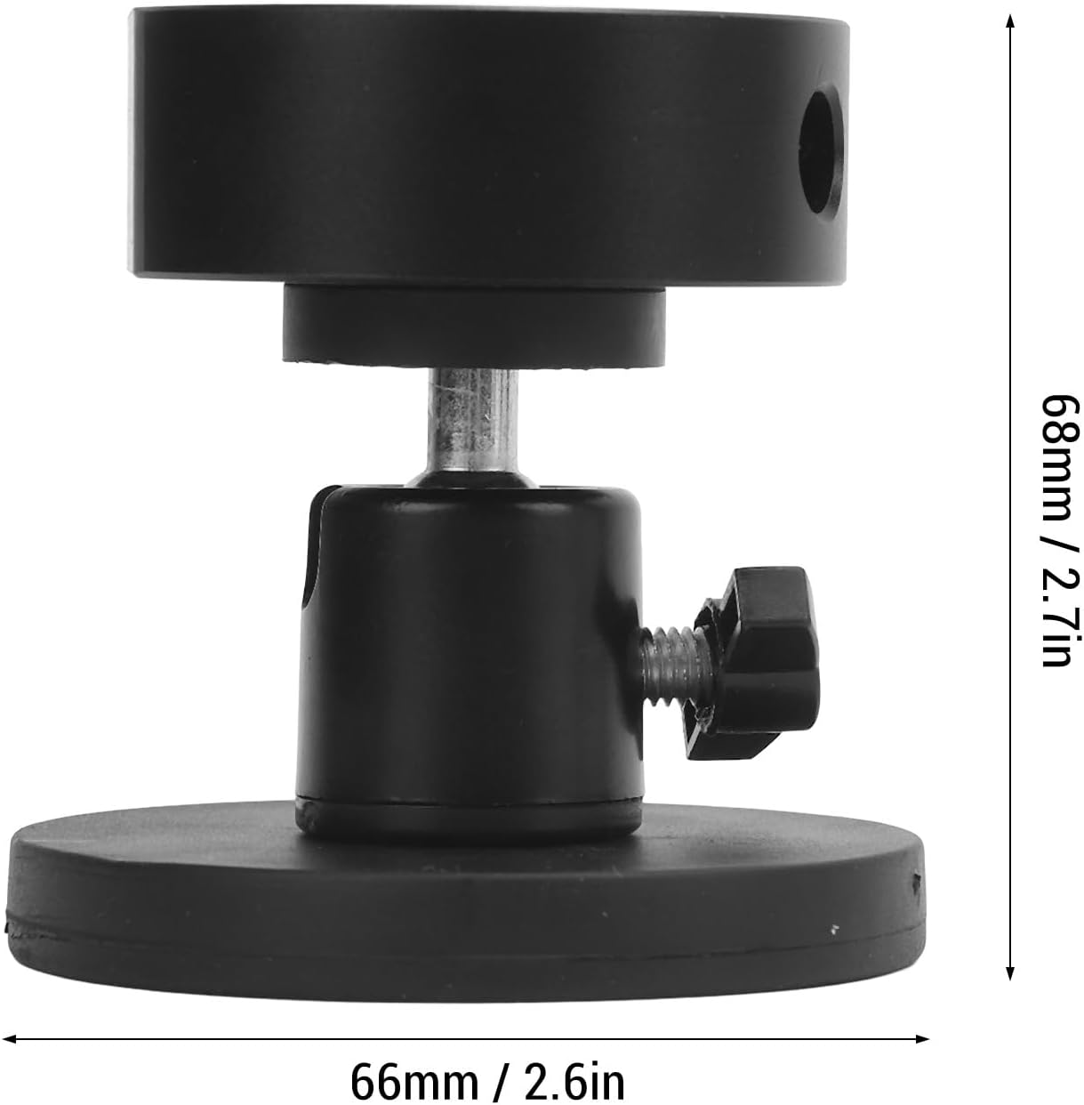 Jiawu Adjustable Angle Car Roof Mount Mini Magnetic Dish Base Mounting NEW