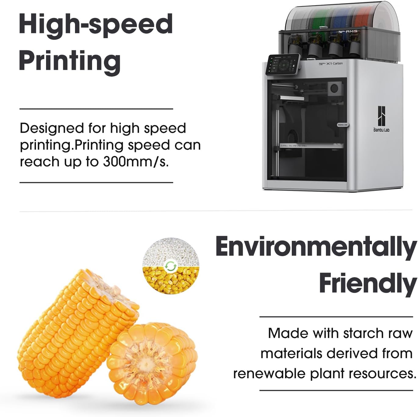 eSUN PLA 3D Printer Filament - Dimensional Accuracy White PLA 175 DEMO