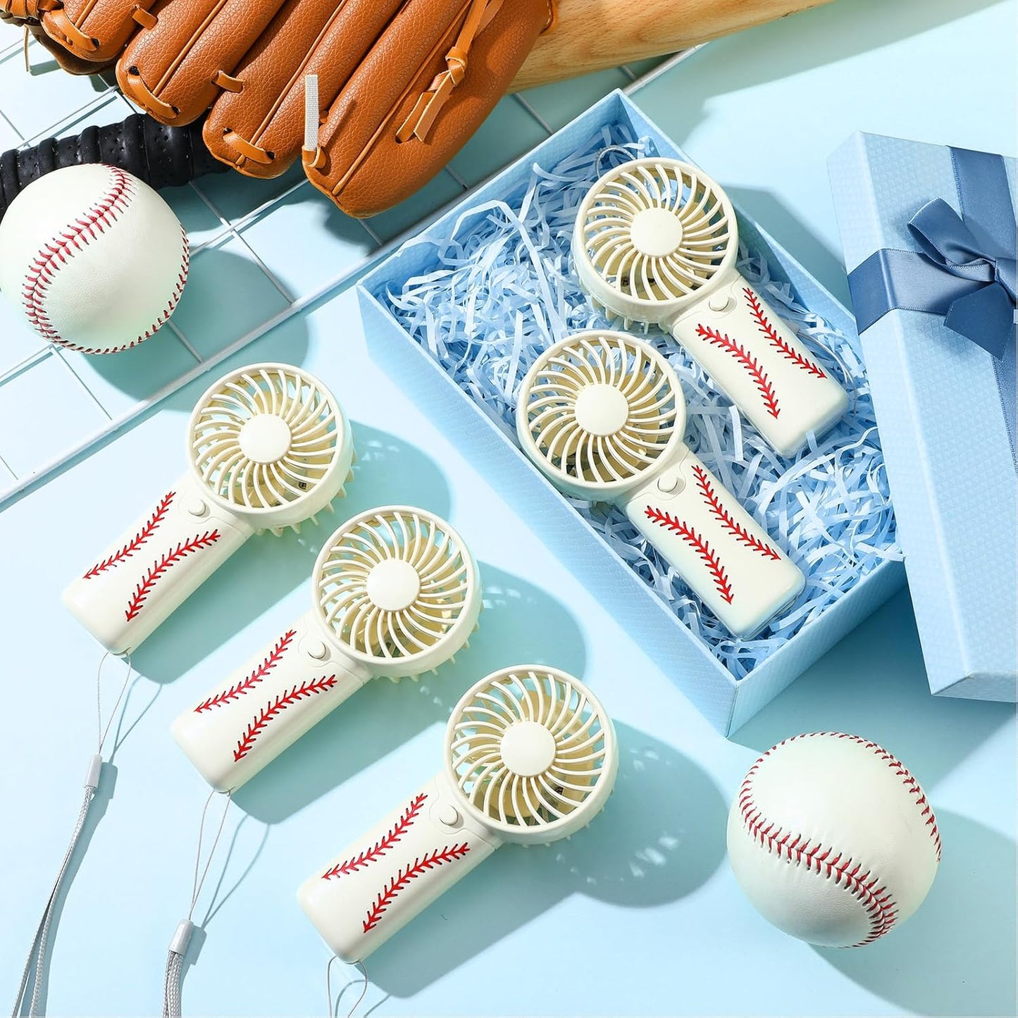 BULK Tuanse Personal Fans Handheld Portable Mini Plastic Beige 12 Pack NEW