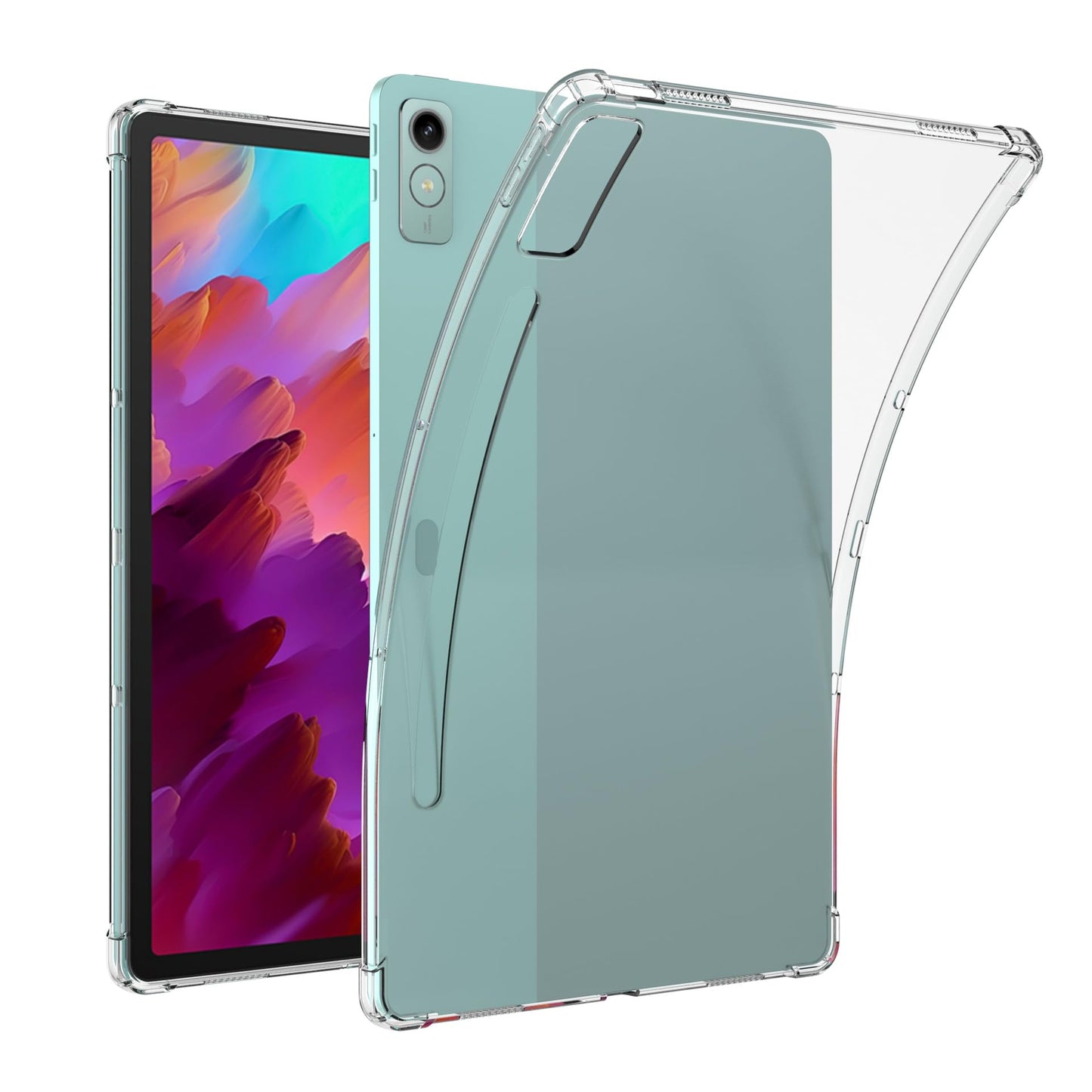 T Tersely Clear Slim Hybrid Protective Case Cover Lenovo Tab P12 12.7" NEW