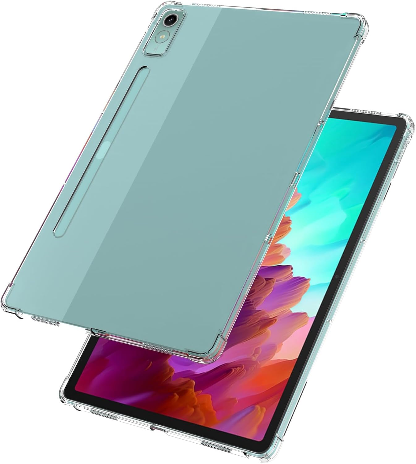 T Tersely Clear Slim Hybrid Protective Case Cover Lenovo Tab P12 12.7" NEW