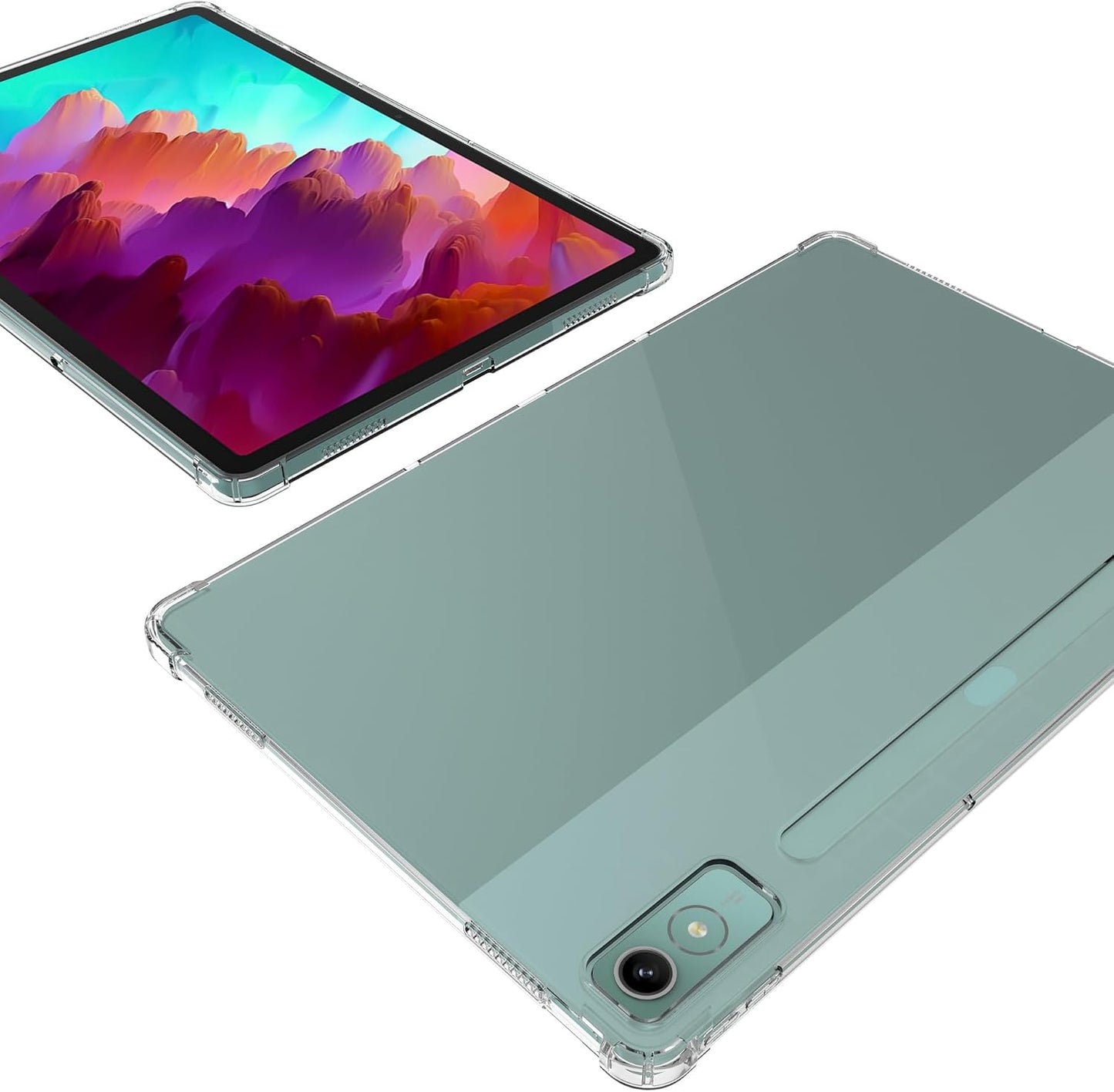 T Tersely Clear Slim Hybrid Protective Case Cover Lenovo Tab P12 12.7" NEW