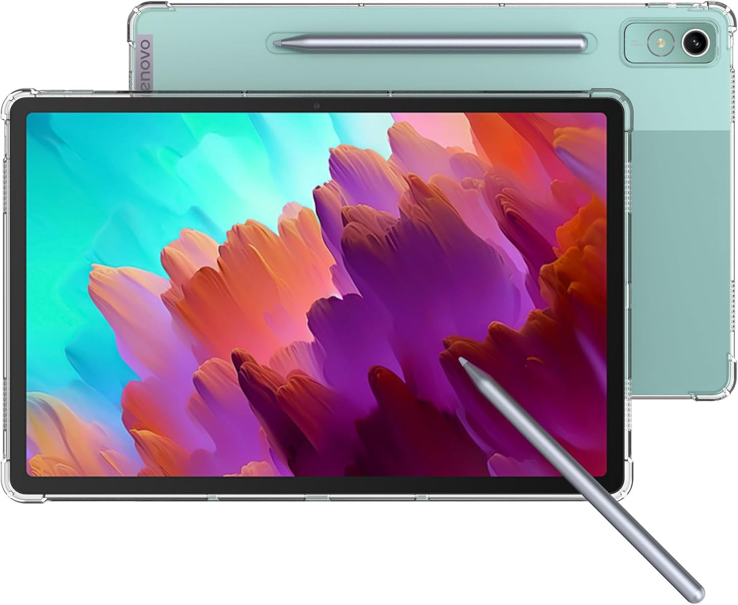 T Tersely Clear Slim Hybrid Protective Case Cover Lenovo Tab P12 12.7" NEW