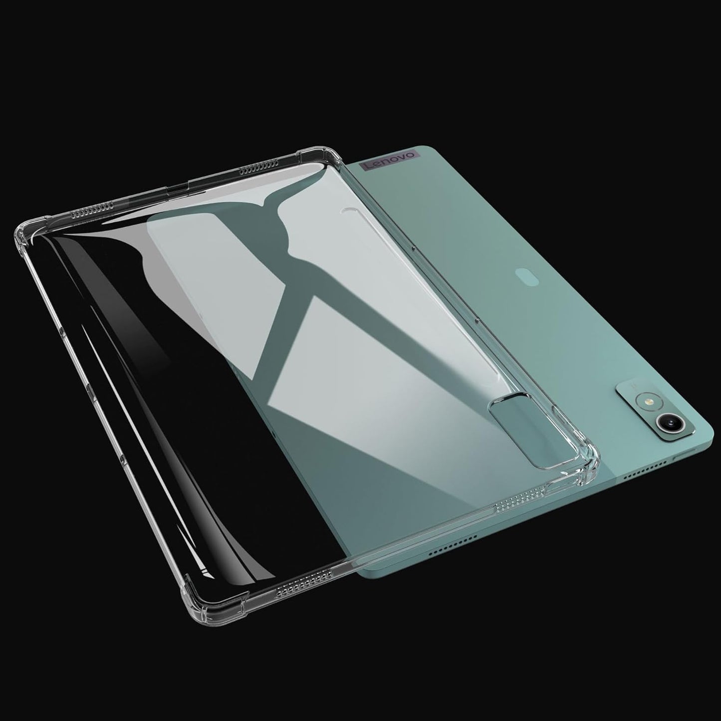 T Tersely Clear Slim Hybrid Protective Case Cover Lenovo Tab P12 12.7" NEW