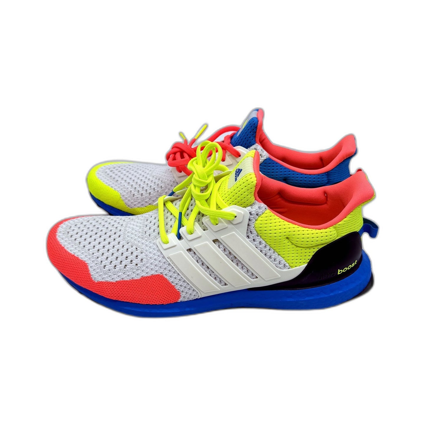 adidas Ultraboost 1.0 DNA Running Shoes White Multi Color Mens US 11 Demo